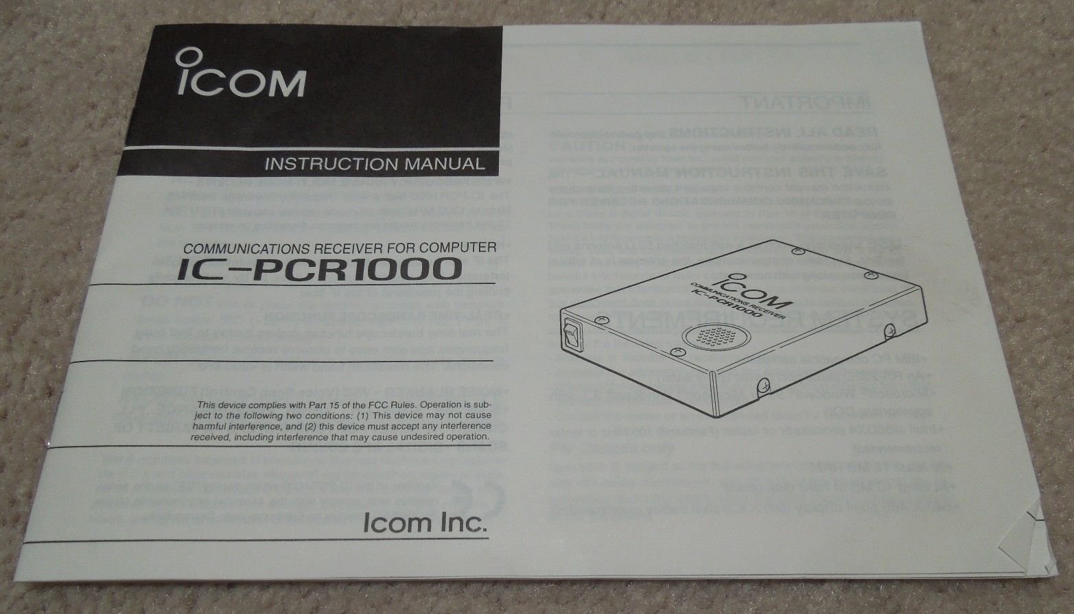 Icom IC-PCR1000